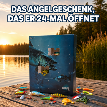 Angel-Adventskalender – 24 einzigartige Angelköder